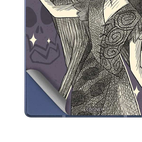 Disney The Nightmare Before Christmas Jack and Sally Art Galaxy Z Fold6 Skin