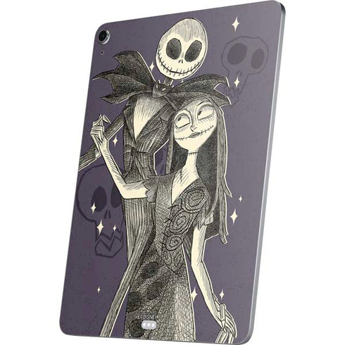 Disney The Nightmare Before Christmas Jack and Sally Art Apple iPad Air Skin