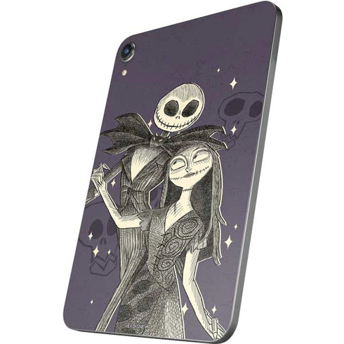 Disney The Nightmare Before Christmas Jack and Sally Art Apple iPad Mini Skin