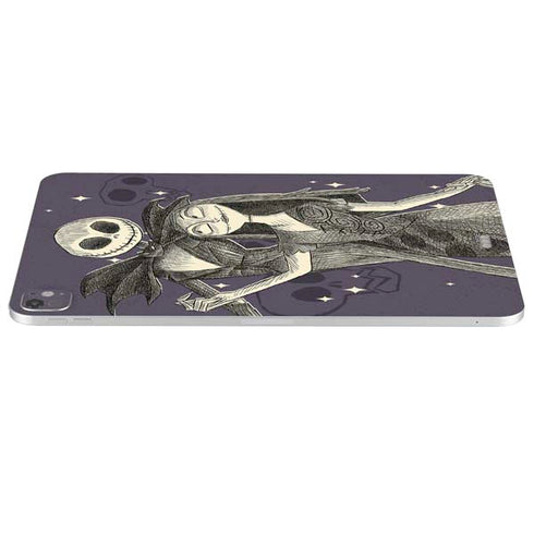 Disney The Nightmare Before Christmas Jack and Sally Art iPad Pro 13in M4 (2024) Skin