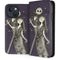 Disney The Nightmare Before Christmas Jack and Sally Art iPhone 15 Plus Folio Case