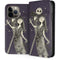 Disney The Nightmare Before Christmas Jack and Sally Art iPhone 15 Pro Max Folio Case
