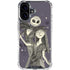 Disney The Nightmare Before Christmas Jack and Sally Art iPhone 16 Clear Case