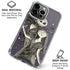 Disney The Nightmare Before Christmas Jack and Sally Art iPhone 16 Pro Clear Case