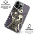 Disney The Nightmare Before Christmas Jack and Sally Art iPhone 16 Pro Max Clear Case