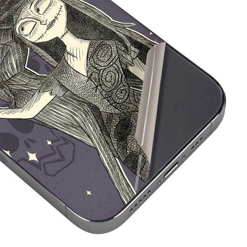 Disney The Nightmare Before Christmas Jack and Sally Art iPhone 16e Skin