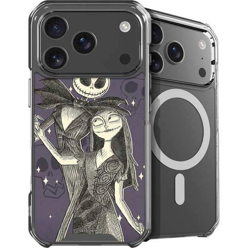 Disney The Nightmare Before Christmas Jack and Sally Art iPhone 18 Pro MagSafe Case