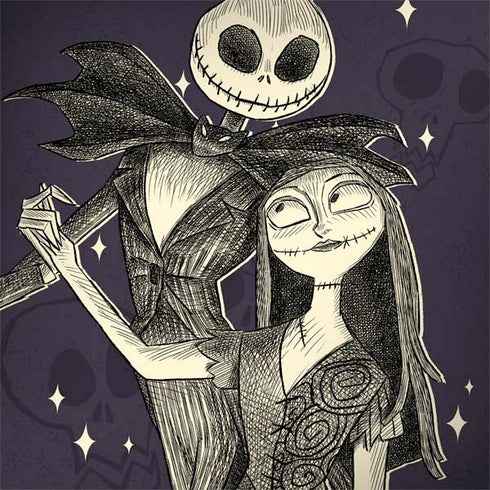 Disney The Nightmare Before Christmas Jack and Sally Art Dell Latitude Skin