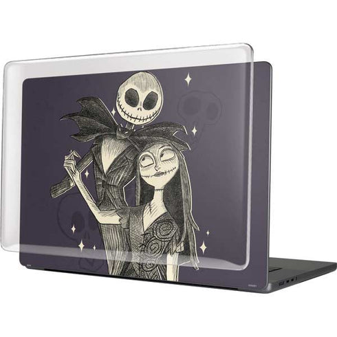 Disney The Nightmare Before Christmas Jack and Sally Art MacBook Cases