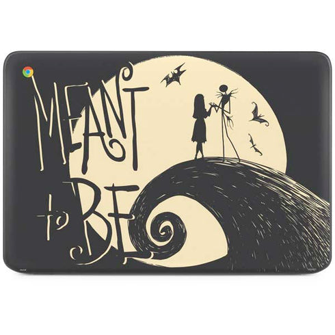 Disney The Nightmare Before Christmas Jack and Sally Meant to Be HP Chromebook Skin