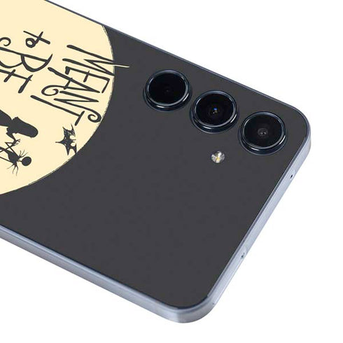 Disney The Nightmare Before Christmas Jack and Sally Meant to Be Galaxy A35 5G Skin