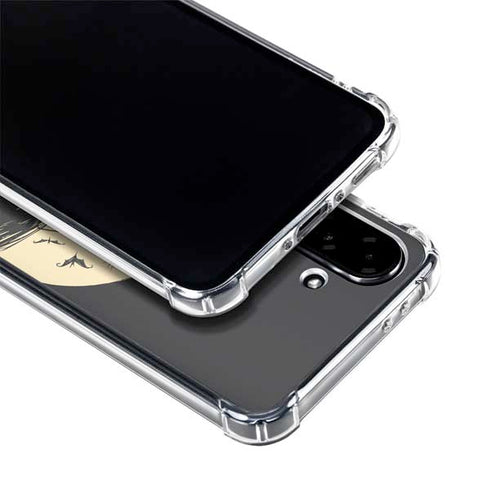 Disney The Nightmare Before Christmas Jack and Sally Meant to Be Galaxy A36 5G Clear Case
