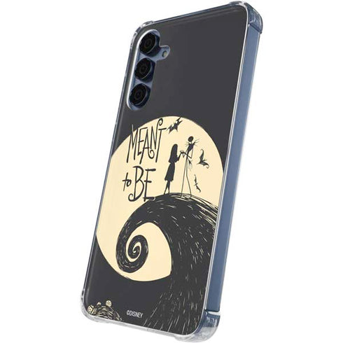 Disney The Nightmare Before Christmas Jack and Sally Meant to Be Galaxy A55 5G Clear Case