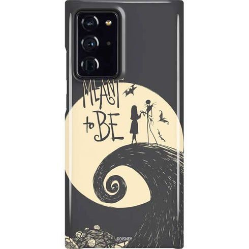 Disney The Nightmare Before Christmas Jack and Sally Meant to Be Galaxy Cases