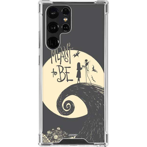 Disney The Nightmare Before Christmas Jack and Sally Meant to Be Galaxy S23 Ultra Clear Case