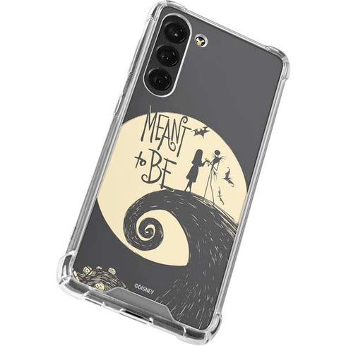 Disney The Nightmare Before Christmas Jack and Sally Meant to Be Galaxy S24 FE Clear Case