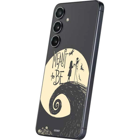 Disney The Nightmare Before Christmas Jack and Sally Meant to Be Galaxy S25 Plus Skin