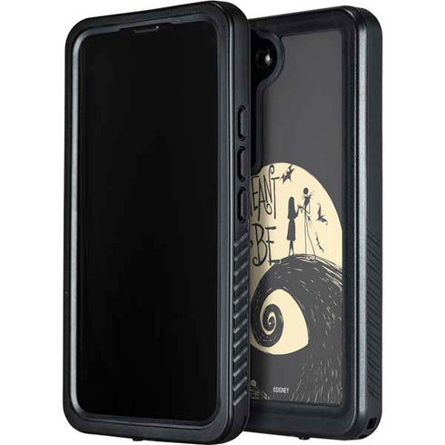 Disney The Nightmare Before Christmas Jack and Sally Meant to Be Galaxy S24 Plus Waterproof Case