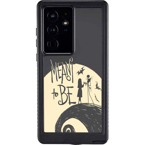 Disney The Nightmare Before Christmas Jack and Sally Meant to Be Galaxy S24 Ultra Waterproof Case