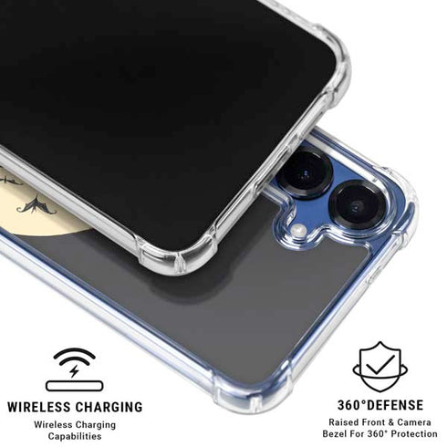 Disney The Nightmare Before Christmas Jack and Sally Meant to Be Galaxy S25 FE Clear Case