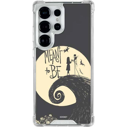 Disney The Nightmare Before Christmas Jack and Sally Meant to Be Galaxy S25 Ultra Clear Case