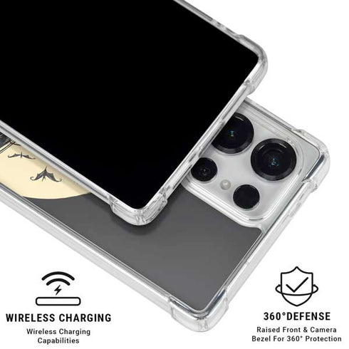 Disney The Nightmare Before Christmas Jack and Sally Meant to Be Galaxy S25 Ultra Clear Case