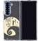 Disney The Nightmare Before Christmas Jack and Sally Meant to Be Galaxy Z Fold7 Clear Case
