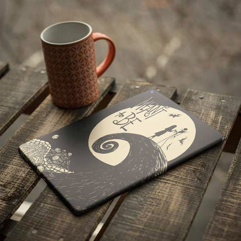 Disney The Nightmare Before Christmas Jack and Sally Meant to Be iPad Skins