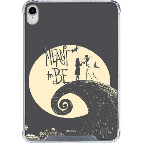 Disney The Nightmare Before Christmas Jack and Sally Meant to Be iPad 11th Gen (2025) Clear Case