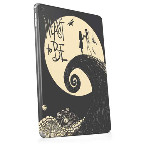 Disney The Nightmare Before Christmas Jack and Sally Meant to Be Apple iPad Skin