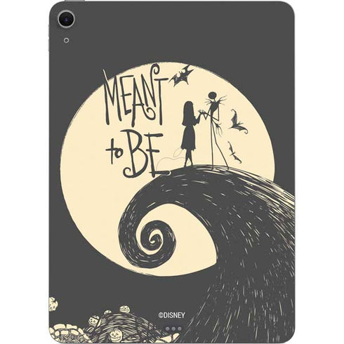 Disney The Nightmare Before Christmas Jack and Sally Meant to Be Apple iPad Air Skin