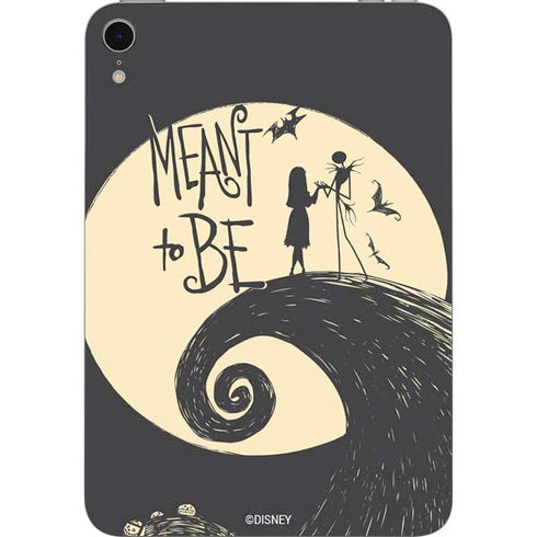 Disney The Nightmare Before Christmas Jack and Sally Meant to Be Apple iPad Mini Skin
