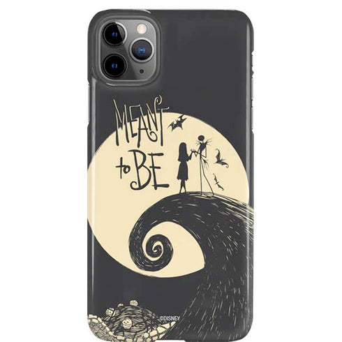 Disney The Nightmare Before Christmas Jack and Sally Meant to Be iPhone Cases