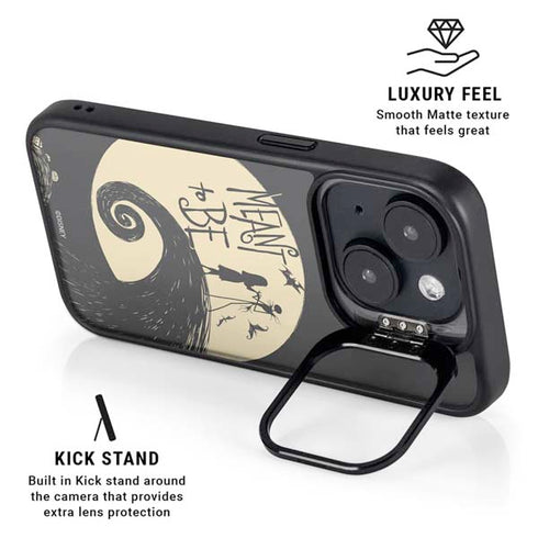 Disney The Nightmare Before Christmas Jack and Sally Meant to Be iPhone 15 Plus Kickstand Case