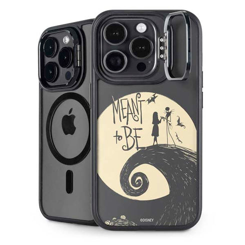 Disney The Nightmare Before Christmas Jack and Sally Meant to Be iPhone 15 Pro Max Kickstand Case