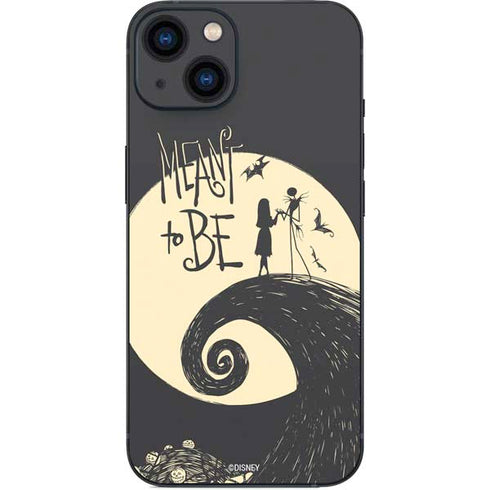 Disney The Nightmare Before Christmas Jack and Sally Meant to Be iPhone 15 Skin