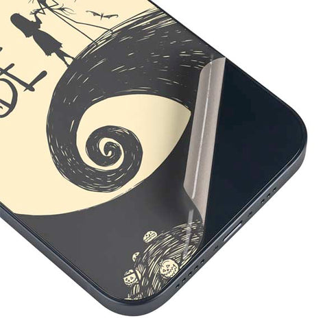 Disney The Nightmare Before Christmas Jack and Sally Meant to Be iPhone 15 Skin