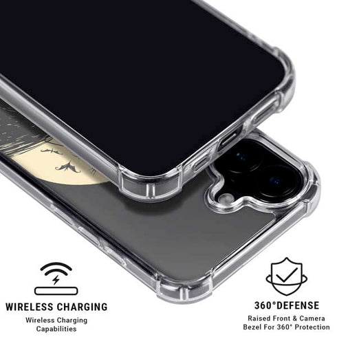 Disney The Nightmare Before Christmas Jack and Sally Meant to Be iPhone 16 MagSafe Case