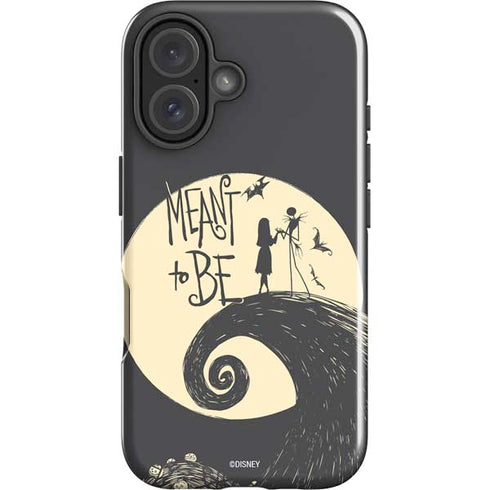 Disney The Nightmare Before Christmas Jack and Sally Meant to Be iPhone 16 Plus Impact Case