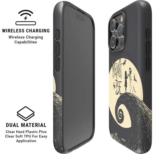 Disney The Nightmare Before Christmas Jack and Sally Meant to Be iPhone 16 Pro Max Magsafe Impact Case