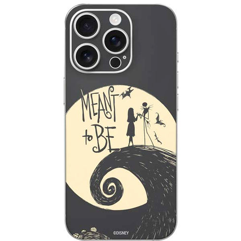 Disney The Nightmare Before Christmas Jack and Sally Meant to Be iPhone 16 Pro Skin