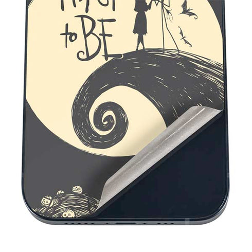 Disney The Nightmare Before Christmas Jack and Sally Meant to Be iPhone 16 Skin