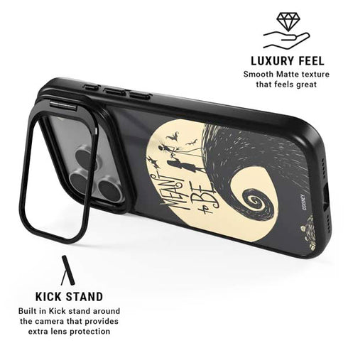 Disney The Nightmare Before Christmas Jack and Sally Meant to Be iPhone 17 Pro Kickstand Case