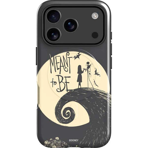 Disney The Nightmare Before Christmas Jack and Sally Meant to Be iPhone 17 Pro Max Magsafe Impact Case