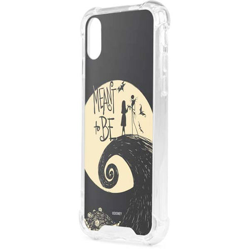 Disney The Nightmare Before Christmas Jack and Sally Meant to Be iPhone XS Clear Case
