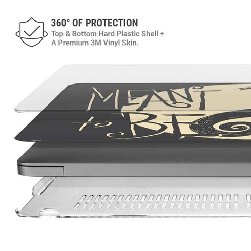 Disney The Nightmare Before Christmas Jack and Sally Meant to Be MacBook Pro 14in (2021-24) Case plus Skin