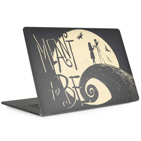 Disney The Nightmare Before Christmas Jack and Sally Meant to Be MacBook Skins