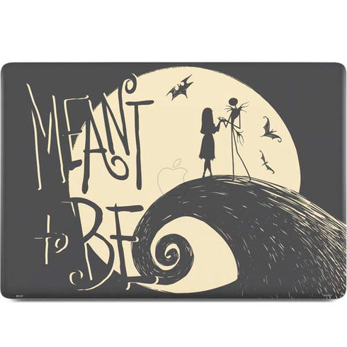 Disney The Nightmare Before Christmas Jack and Sally Meant to Be MacBook Skins