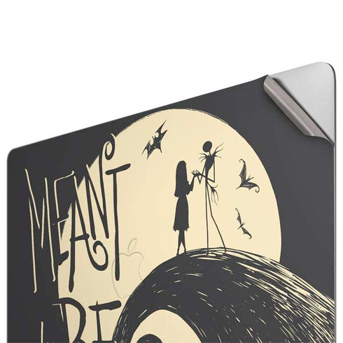 Disney The Nightmare Before Christmas Jack and Sally Meant to Be Apple MacBook Pro 16-inch Skin