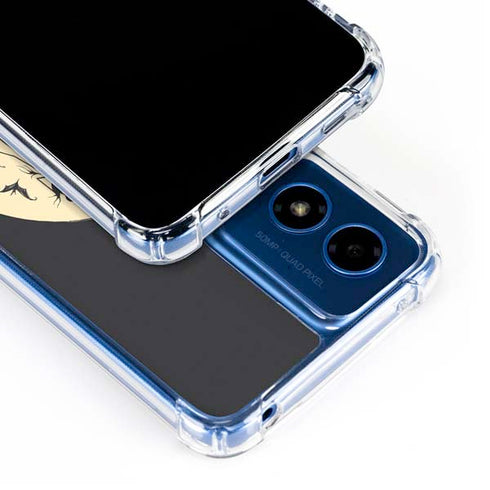 Disney The Nightmare Before Christmas Jack and Sally Meant to Be Moto G 5G (2024) Clear Case